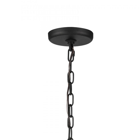 Elk Continuance 36 Inch Wide 8 Light Chandelier in Charcoal Model: 82028/8