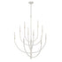 Elk Continuance 42 Inch Wide 10 Light Chandelier in White Coral Model: 82019/10