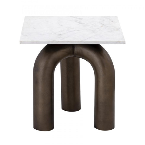 Elk Contour Accent Table in Antique Bronze Finish Model: H0895-10512
