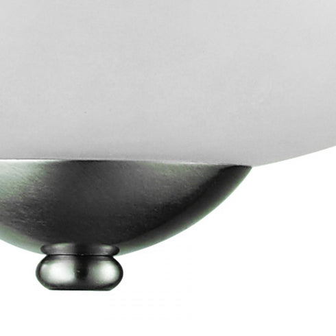 Elk Conway 2 Light SEMI FLUSH MOUNT in Brushed Nickel Finish Model: 1202CS/20