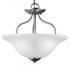 Elk Conway 2 Light SEMI FLUSH MOUNT in Brushed Nickel Finish Model: 1202CS/20