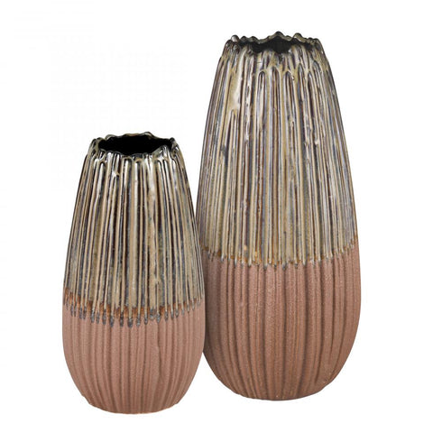 Elk Cooper Vase Large (2 pack) (2 pack) in Champagne Gold Finish Model: S0017-10187