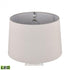 Elk Copeland 29 Inch High 1 Light Table Lamp in White Includes LED Bulb Model: S0019-8028-LED