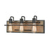 Elk Copley VANITY LIGHT in Matte Black Finish Model: 45485/3