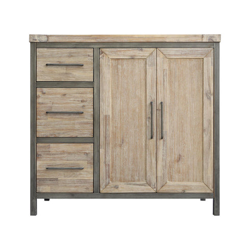 Elk Cork County CABINET CREDENZA in Atlantic Brushed Finish Model: 17361