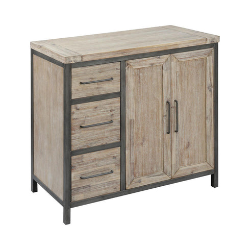 Elk Cork County CABINET CREDENZA in Atlantic Brushed Finish Model: 17361