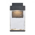 Elk Cornice 13.5 Inch High Integrated LED Outdoor Sconce Charcoal Black Model: 89481/LED
