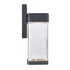 Elk Cornice 9.75 Inch High Integrated LED Outdoor Sconce Charcoal Black Model: 89480/LED