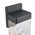 Elk Cornice 9.75 Inch High Integrated LED Outdoor Sconce Charcoal Black Model: 89480/LED