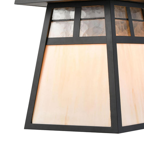 Elk Cottage SCONCE in Matte Black Finish Model: 87051/1