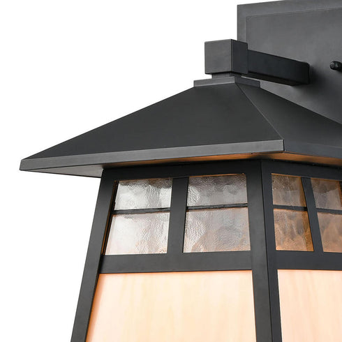 Elk Cottage SCONCE in Matte Black Finish Model: 87051/1