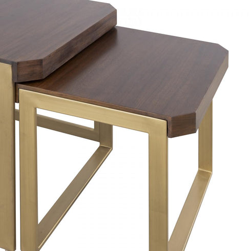 Elk Crafton Nesting Table Set of 2 in Mahogany Model: H0805-9902/S2