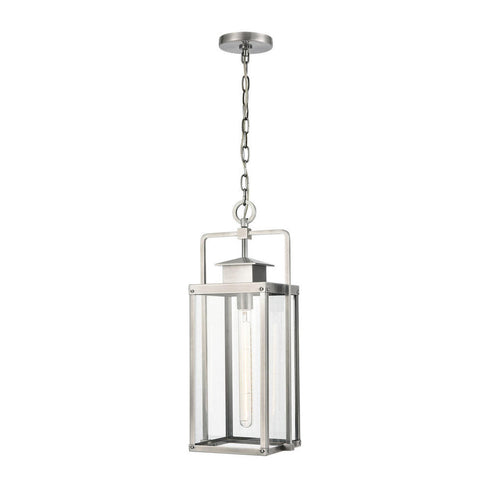 Elk Crested Butte HANGING in Antique Brushed Aluminum Finish Model: 89174/1