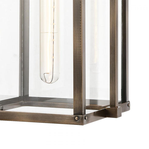 Elk Crested Butte HANGING in Vintage Brass Finish Model: 89184/1