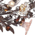 Elk Cristallo Fiore SEMI FLUSH MOUNT in Deep Rust Finish Model: 7046/3