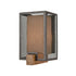 Elk Crossbeam 1 Light SCONCE in Oil Rubbed Bronze Medium Oak Medium Oak Finish Model: 33340/1