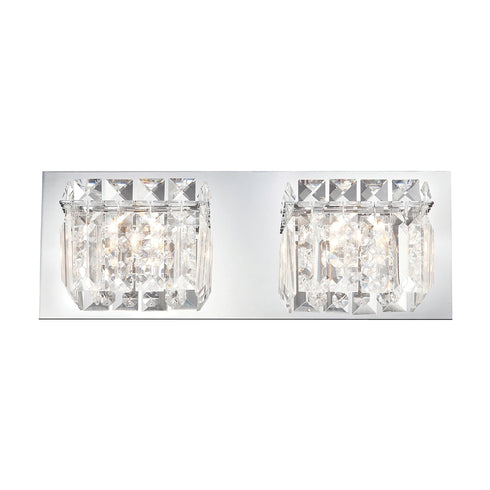 Elk Crown VANITY LIGHT in Chrome Finish Model: BV1002-0-15