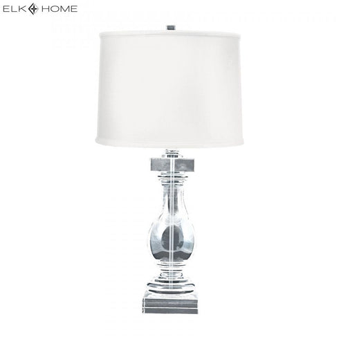 Elk Crystal Balustrade Table Lamp in Clear Finish Model: 704