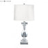 Elk Crystal Balustrade Table Lamp in Clear Finish Model: 704