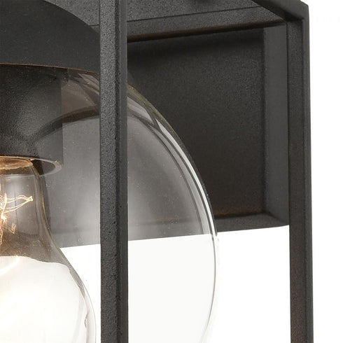 Elk Cubed SCONCE in Charcoal Finish Model: 47320/1