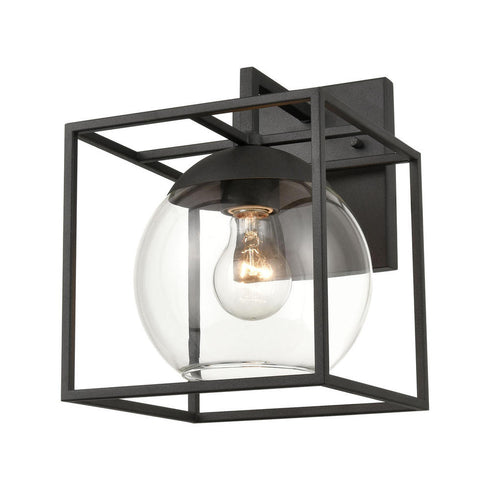 Elk Cubed SCONCE in Charcoal Finish Model: 47321/1