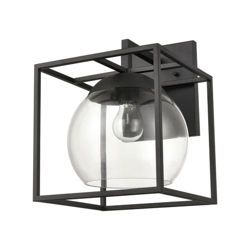 Elk Cubed SCONCE in Charcoal Finish Model: 47322/1
