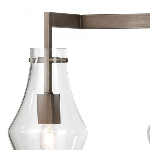 Elk Culmination VANITY LIGHT in Gray Finish Model: 12294/4