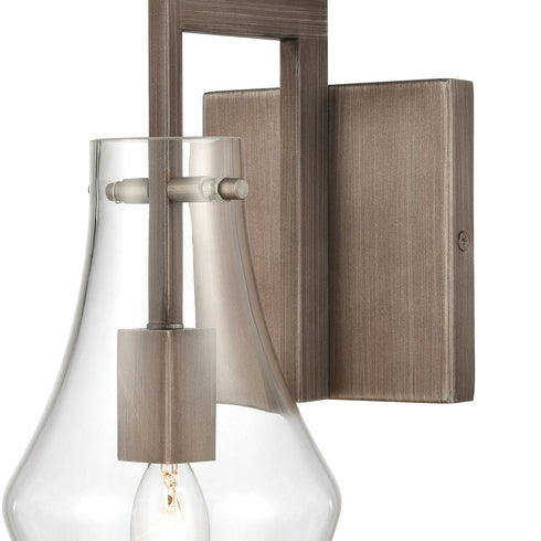 Elk Culmination VANITY LIGHT in Weathered Zinc Finish Model: 12291/1