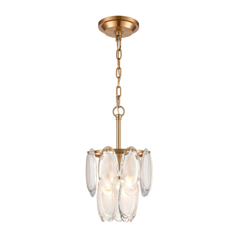 Elk Curiosity MINI PENDANT in Aged Brass Finish Model: D4666