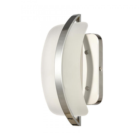 Elk Curvato 5.5 Inch Wide LED Vanity Light in Polished Chrome Model: 85140/LED