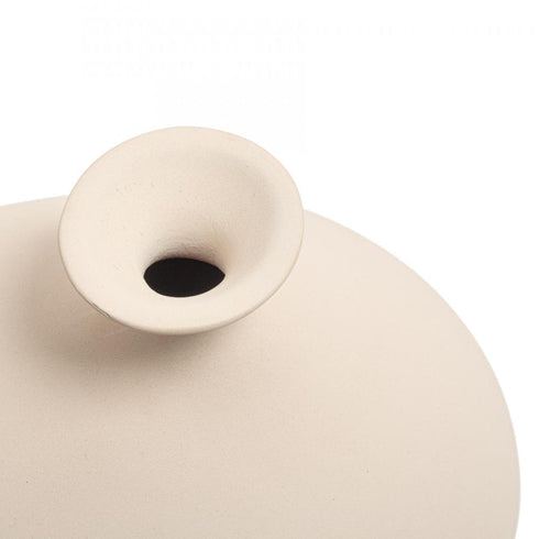 Elk Cy Vase Medium in White Model: H0517-10728