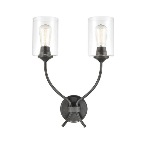 Elk Daisy SCONCE in Bronze Finish Model: 75092/2