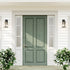 Elk Dakota 14 Inch High 1 Light Outdoor Sconce in Distressed Zinc Model: 69640/1