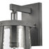 Elk Dakota 18 Inch High 1 Light Outdoor Sconce in Distressed Zinc Model: 69641/1