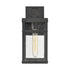 Elk Dalton 13 Inch High 1 Light Outdoor Sconce in Textured Black Model: 69701/1