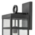 Elk Dalton 19.5 Inch High 1 Light Outdoor Sconce in Textured Black Model: 69702/1