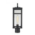 Elk Dalton 20 Inch High 1 Light Outdoor Post Light in Textured Black Model: 69703/1