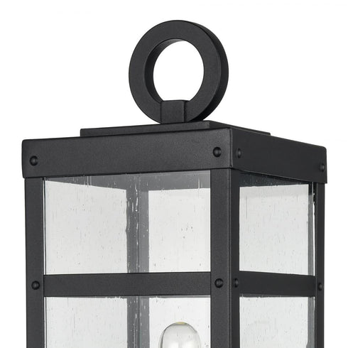 Elk Dalton 20 Inch High 1 Light Outdoor Post Light in Textured Black Model: 69703/1