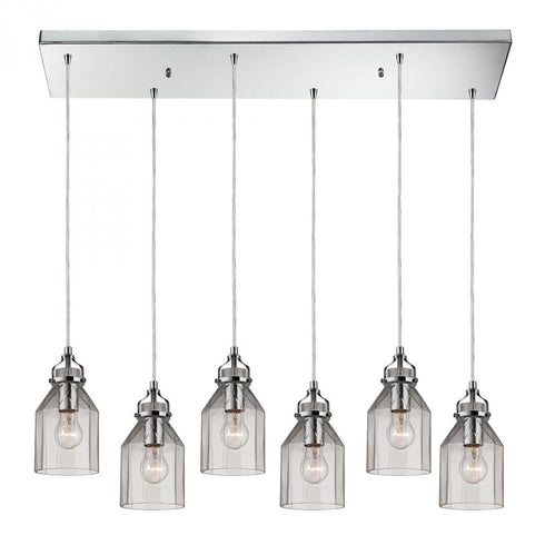 Elk Danica MINI PENDANT in Polished Chrome Finish Model: 46019/6RC