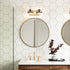 Elk Davenay 16 Inch Wide 2 Light Vanity Light in Satin Brass Model: 18651/2