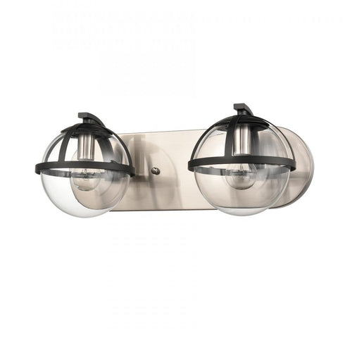 Elk Davenay 16 Inch Wide 2 Light Vanity Light in Satin Nickel Model: 18641/2