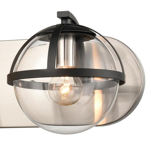 Elk Davenay 16 Inch Wide 2 Light Vanity Light in Satin Nickel Model: 18641/2