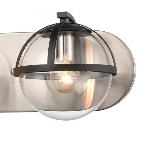 Elk Davenay 23 Inch Wide 3 Light Vanity Light in Satin Nickel Model: 18642/3