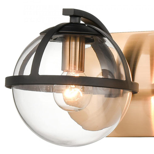 Elk Davenay 31 Inch Wide 4 Light Vanity Light in Satin Brass Model: 18653/4