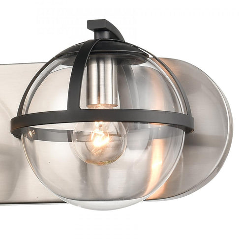 Elk Davenay 31 Inch Wide 4 Light Vanity Light in Satin Nickel Model: 18643/4