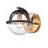Elk Davenay 6 Inch Wide 1 Light Vanity Light in Satin Brass Model: 18650/1