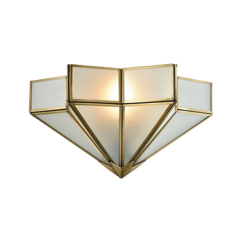 Elk Decostar SCONCE in Brushed Brass Finish Model: 22015/1