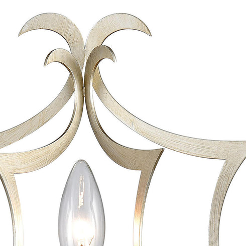 Elk Delray 1 Light SCONCE in Aged Silver Finish Model: 12060/1