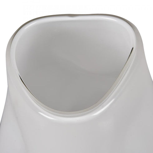 Elk Dent Vase Large in White Model: H0047-10985