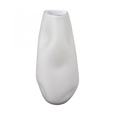 Elk Dent Vase Small in White Model: H0047-10986
